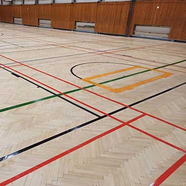 Renovácia telocvične podlahy Levice