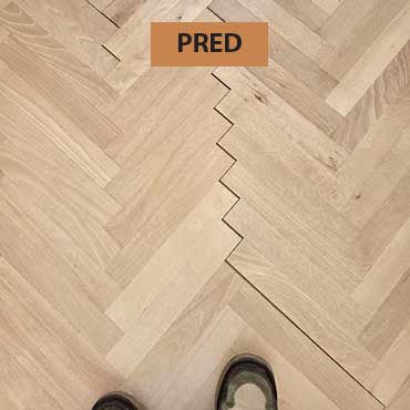 parkety pred renováciou Nitra Andreja Hlinku